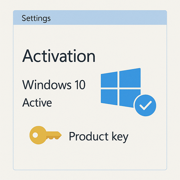 Verificar activación de Windows 10