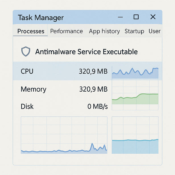 Desactivar Antimalware Service Executable Windows Defender