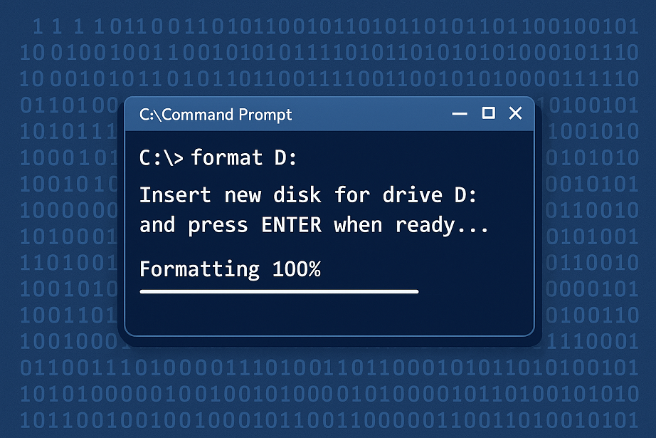 Formatear disco duro desde CMD