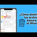 Limpia tu iPhone gratis: cómo eliminar archivos basura